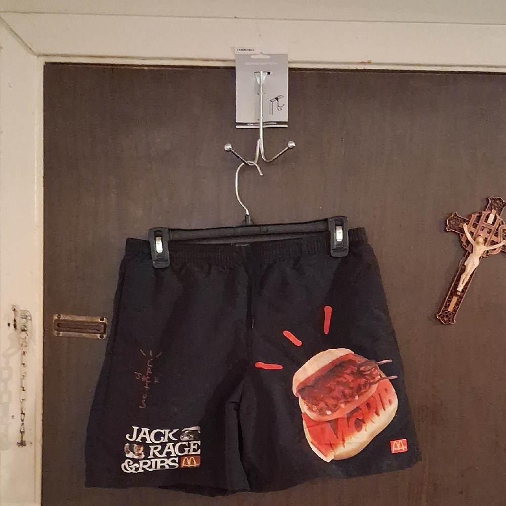 Travis Scott Mcrib Collab Shorts